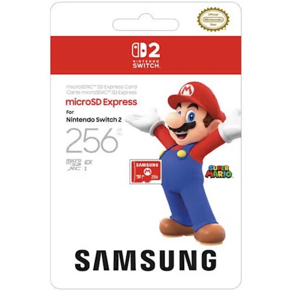 Samsung microSD Express 256 GB : la carte mémoire ultime pour Nintendo Switch 2